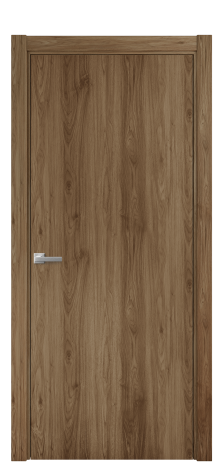 Дверь межкомнатная Porte 39-00 Цвет Орех NY классический Покрытие ПВХ WOOD NATURAL Наличник L 75 Цена 27300