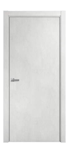 Дверь межкомнатная Porte 39-00 Цвет Бетон известковый Покрытие ПВХ ORIGINAL Наличник L 75 Цена 27300