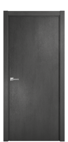 Дверь межкомнатная Porte 39-00 Цвет Камень темный Покрытие ПВХ ORIGINAL Наличник L 75 Цена 27300