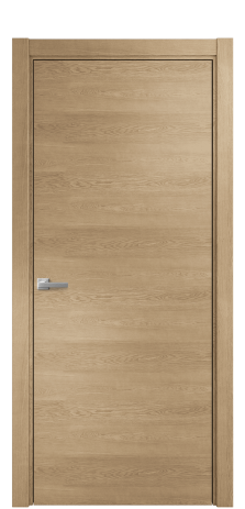 Дверь межкомнатная Porte 39-00 Цвет Дуб Светлый Покрытие Шпон натуральный горизонталь Наличник L 75 Цена 44900