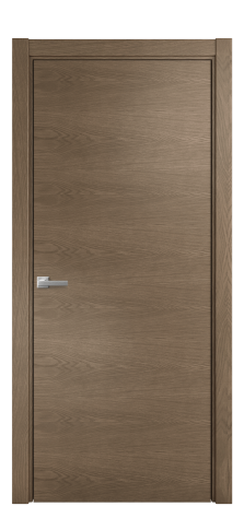 Дверь межкомнатная Porte 39-00 Цвет Дуб Мускат Покрытие Шпон натуральный горизонталь Наличник L 75 Цена 44900