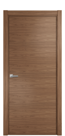 Дверь межкомнатная Porte 39-00 Цвет Американский Орех Покрытие Шпон натуральный горизонталь Наличник L 75 Цена 48800