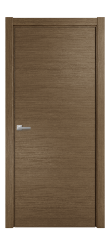 Дверь межкомнатная Porte 39-00 Цвет Дуб Шоколад Покрытие Шпон масло горизонталь Наличник L 75 Цена 46825