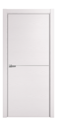 Дверь межкомнатная Слот 10-001 Цвет Ясень Крем Покрытие Шпон крашеный  Наличник L 75 Цена 45875