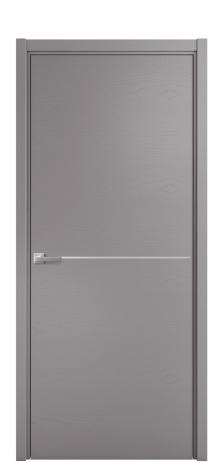 Дверь межкомнатная Slot 10-001 Цвет Ясень Ирис Покрытие Шпон крашеный  Наличник L 50 Цена 42925