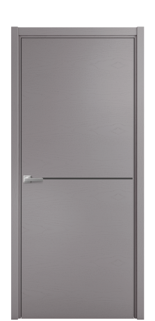 Дверь межкомнатная Slot 10-001 Цвет Ясень Ирис Покрытие Шпон крашеный  Наличник L 50 Цена 42925