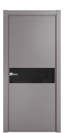 Дверь межкомнатная Vetro 11 Цвет Ясень Ирис Покрытие Шпон крашеный  Наличник L 75 Цена 48775