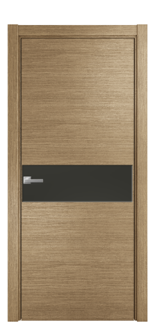 Дверь межкомнатная Ветро 11 Цвет Дуб Янтарь Покрытие Шпон масло  Наличник L 75 Цена 54275