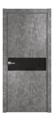 Дверь межкомнатная Vetro 11 Цвет Ice cacao Покрытие ПВХ ORIGINAL Наличник L 75 Цена 34100