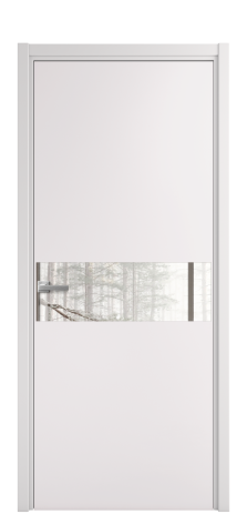 Дверь межкомнатная Vetro 11 Цвет Крем Покрытие Эмаль  Наличник L 50 Цена 44675