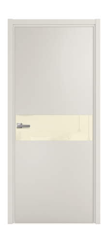 Дверь межкомнатная Vetro 11 Цвет Дымчатый Покрытие Эмаль  Наличник L 50 Цена 44675