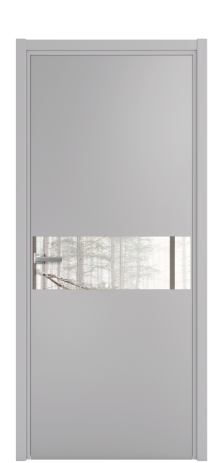 Дверь межкомнатная Vetro 11 Цвет Галечный Покрытие Эмаль  Наличник L 50 Цена 44675