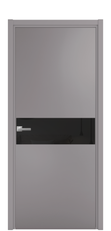 Дверь межкомнатная Vetro 11 Цвет Ирис Покрытие Эмаль  Наличник L 50 Цена 44675