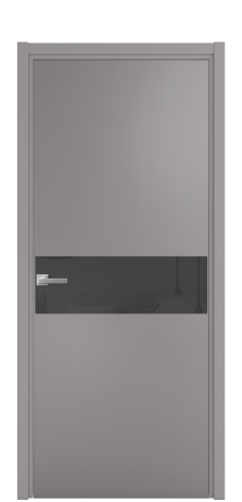Дверь межкомнатная Vetro 11 Цвет Ирис Покрытие Эмаль  Наличник L 50 Цена 44675