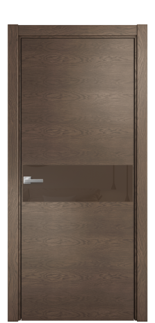 Дверь межкомнатная Vetro 11 Цвет Дуб Марракеш Покрытие Шпон натуральный  Наличник L 75 Цена 51150