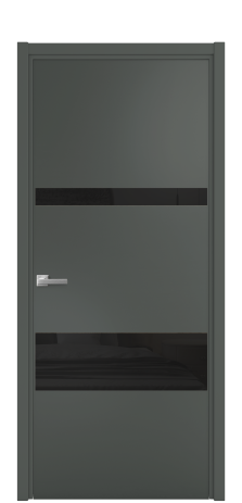 Дверь межкомнатная Vetro 12 Цвет Пихтовый Покрытие Эмаль  Наличник L 50 Цена 44675