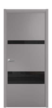 Дверь межкомнатная Vetro 12 Цвет Ирис Покрытие Эмаль  Наличник L 50 Цена 44675