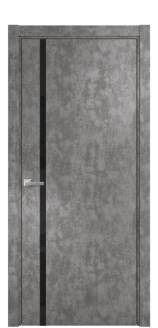 Дверь межкомнатная Vetro 13 Цвет Ice cacao Покрытие ПВХ ORIGINAL Наличник L 75 Цена 33550