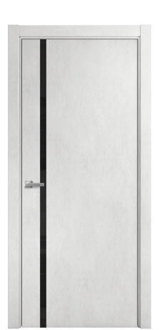 Дверь межкомнатная Vetro 13 Цвет Бетон известковый Покрытие ПВХ ORIGINAL Наличник L 75 Цена 33550