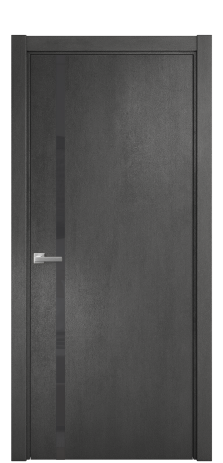 Дверь межкомнатная Vetro 13 Цвет Камень темный Покрытие ПВХ ORIGINAL Наличник L 75 Цена 33550