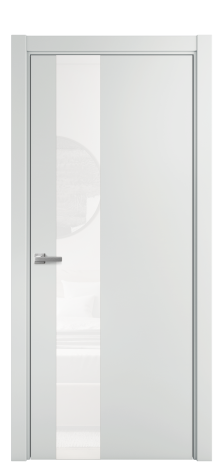 Дверь межкомнатная Vetro 14 Цвет Облачный Покрытие Эмаль  Наличник L 75 Цена 45575