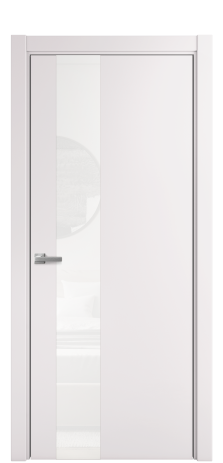 Дверь межкомнатная Vetro 14 Цвет Крем Покрытие Эмаль  Наличник L 75 Цена 44675