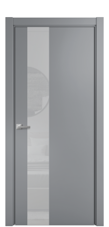 Дверь межкомнатная Ветро 14 Цвет Гриджио Покрытие Эмаль  Наличник L 75 Цена 47823