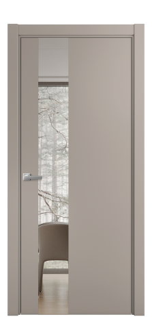 Дверь межкомнатная Ветро 14 Цвет Какао Покрытие Эмаль  Наличник L 75 Цена 45575