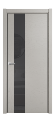 Дверь межкомнатная Ветро 14 Цвет Ясень Серый Шелк Покрытие Шпон крашеный  Наличник L 75 Цена 48775