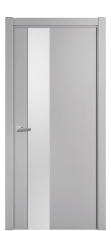 Дверь межкомнатная Ветро 14 Цвет Галечный Покрытие Эмаль  Наличник L 75 Цена 47073