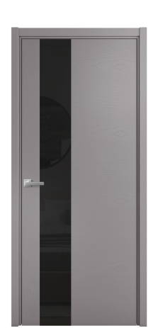 Дверь межкомнатная Vetro 14 Цвет Ясень Ирис Покрытие Шпон крашеный  Наличник L 50 Цена 48775