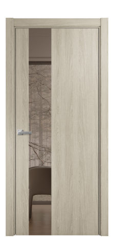 Дверь межкомнатная Vetro 14 Цвет Maderaira oak sand Покрытие ПВХ WOOD NATURAL Наличник L 75 Цена 34050