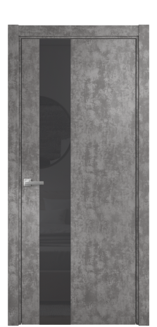 Дверь межкомнатная Vetro 14 Цвет Ice cacao Покрытие ПВХ ORIGINAL Наличник L 75 Цена 33550