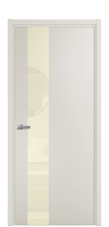 Дверь межкомнатная Vetro 14 Цвет Дымчатый Покрытие Эмаль  Наличник L 50 Цена 44675