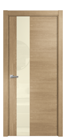 Дверь межкомнатная Vetro 14 Цвет Дуб Светлый Покрытие Шпон натуральный  Наличник L 75 Цена 51150