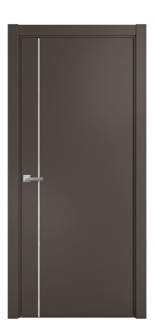 Дверь межкомнатная Ветро 17 Цвет Коричневый Покрытие Эмаль  Наличник L 75 Цена 46443