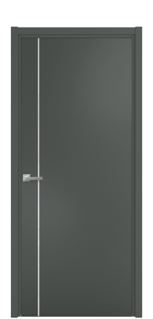 Дверь межкомнатная Vetro 17 Цвет Пихтовый Покрытие Эмаль  Наличник L 50 Цена 44675