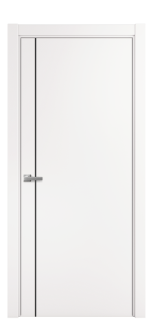 Дверь межкомнатная Slot 10-011 Цвет Вайт Покрытие ПВХ SOFT (ПЭТ) Наличник L 75 Цена 24500
