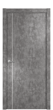 Дверь межкомнатная Slot 10-011 Цвет Ice cacao Покрытие ПВХ ORIGINAL Наличник L 75 Цена 28450