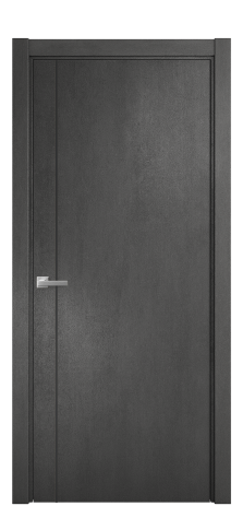 Дверь межкомнатная Slot 10-011 Цвет Камень темный Покрытие ПВХ ORIGINAL Наличник L 75 Цена 28450