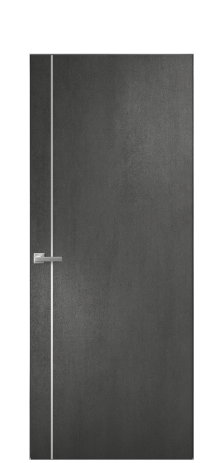 Дверь межкомнатная Slot 10-011 Цвет Камень темный Покрытие ПВХ ORIGINAL Наличник Скрытый короб хром Цена 36910