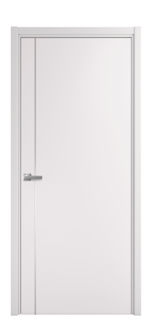 Дверь межкомнатная Slot 10-011 Цвет Крем Покрытие Эмаль  Наличник L 50 Цена 41525