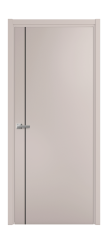 Дверь межкомнатная Slot 10-011 Цвет Пудра Покрытие Эмаль  Наличник L 50 Цена 41525