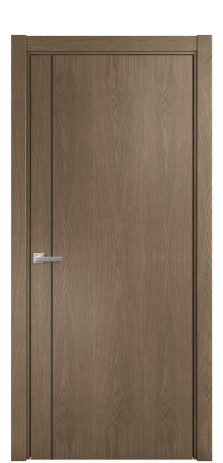 Дверь межкомнатная Slot 10-011 Цвет Дуб Мускат Покрытие Шпон натуральный  Наличник L 75 Цена 48000
