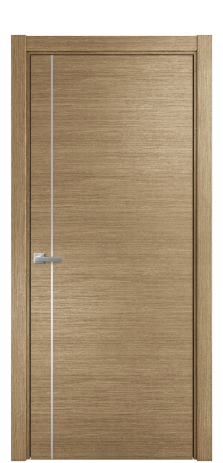 Дверь межкомнатная Slot 10-011 Цвет Дуб Янтарь Покрытие Шпон масло  Наличник L 75 Цена 49925