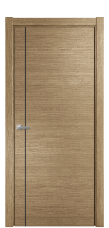 Дверь межкомнатная Slot 10-011 Цвет Дуб Янтарь Покрытие Шпон масло  Наличник L 75 Цена 49925