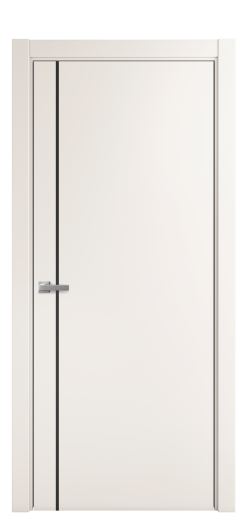 Дверь межкомнатная Слот 10-011 Цвет Молочный Покрытие Эмаль  Наличник L 75 Цена 41275