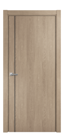 Дверь межкомнатная Slot 10-011 Цвет Дуб Песочный Покрытие Шпон натуральный  Наличник L 75 Цена 47350
