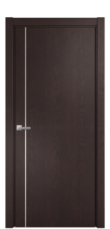 Дверь межкомнатная Slot 10-011 Цвет Мореный Дуб Покрытие Шпон натуральный  Наличник L 75 Цена 47350