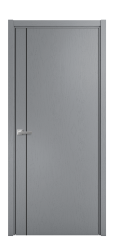 Дверь межкомнатная Slot 10-011 Цвет Ясень Гриджио Покрытие Шпон крашеный  Наличник L 50 Цена 44475